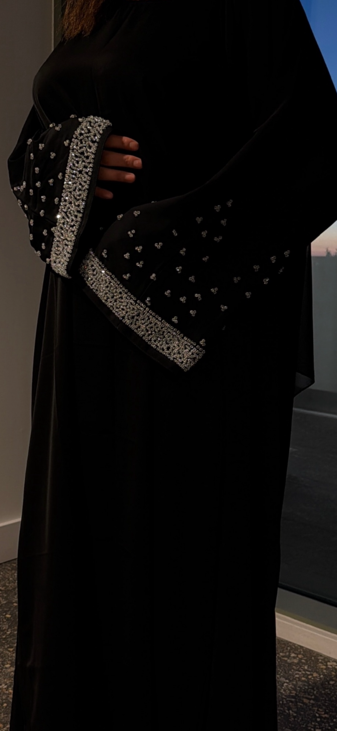 Rayan Shimmer Abaya
